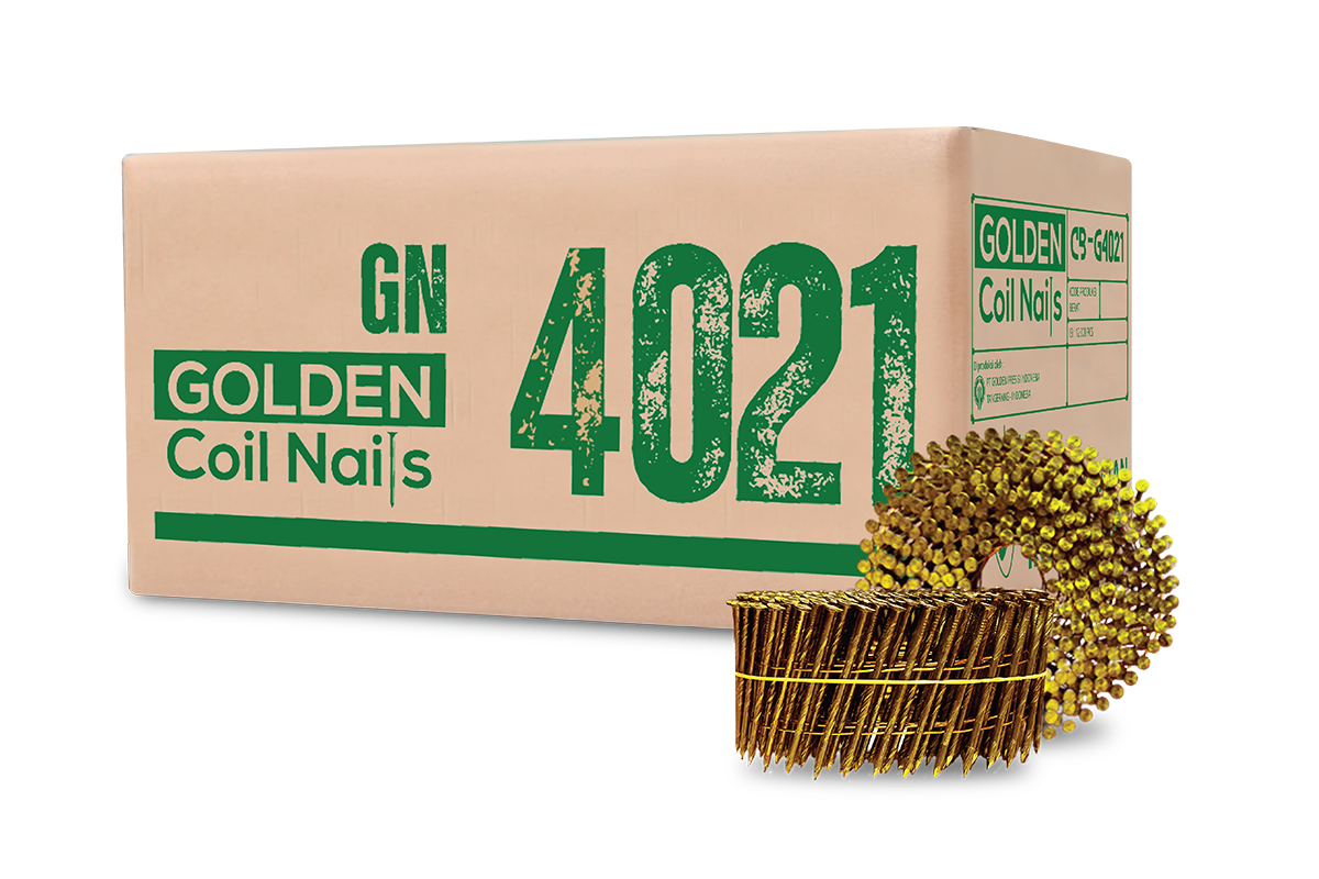 Paku Tembak Lokal Golden Coil Nails: Solusi Terbaik Pembuatan Pallet untuk Manufaktur Otomotif