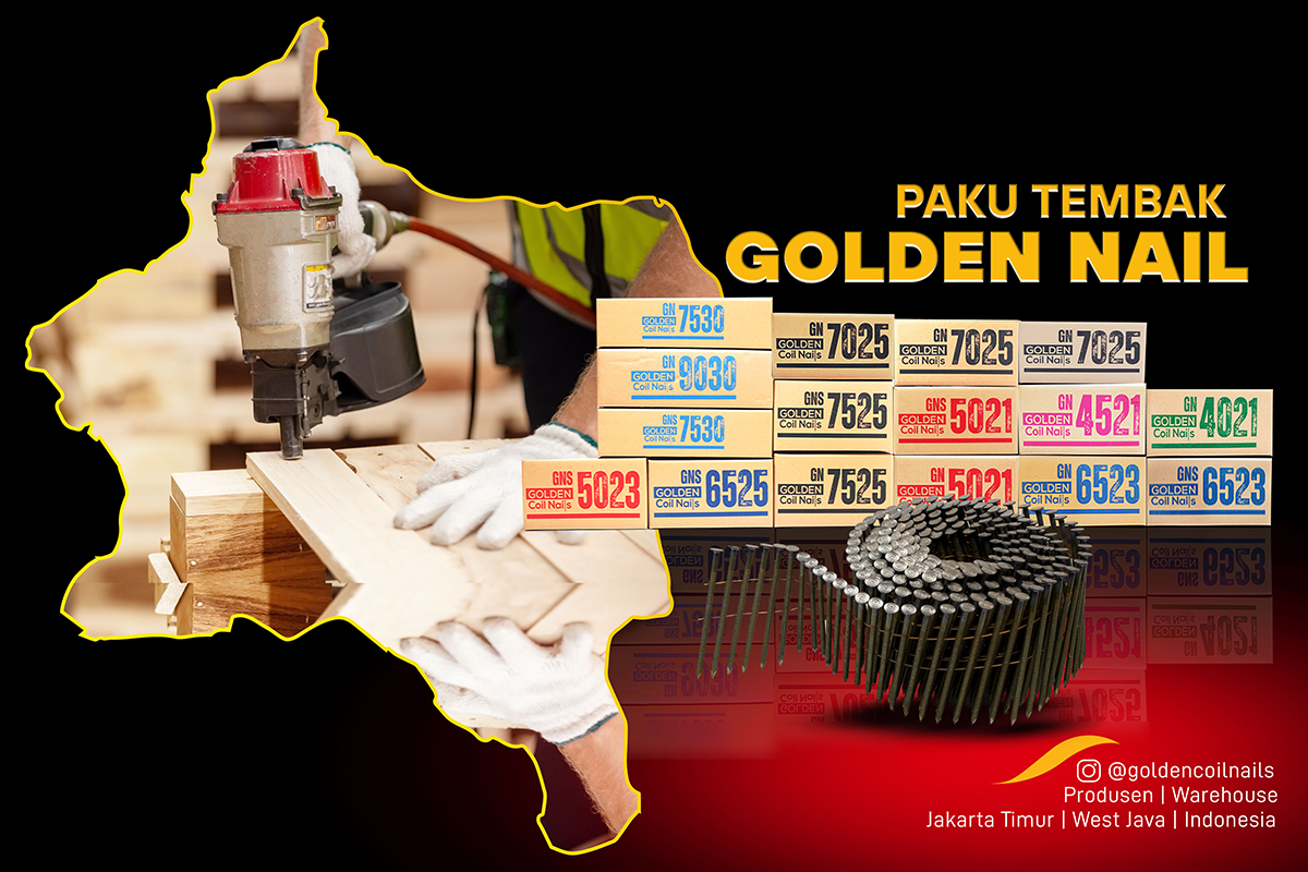 Paku Tembak Golden Nail: Solusi Kuat untuk Kebutuhan Konstruksi