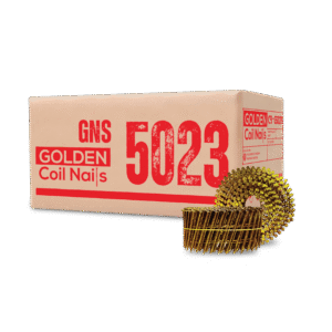 Paku Tembak Ulir Ukuran 50mm x 2.3mm (GNS 5023) Golden Coil Nails