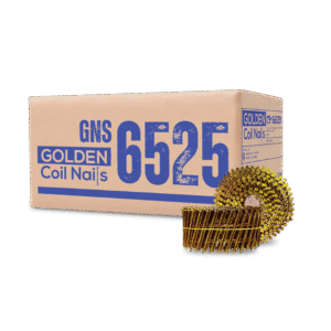 Paku Tembak Ulir Ukuran 65mm x 2.5mm (GNS 6525) Golden Coil Nails